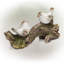 Statue oiseaux Tingledale sur une branche