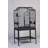 Charlonda 63'' Iron Victorian Top Flight Cage with Wheels-71241724