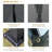 10X10HardtopGazeboWithAluminumFrame,PolycarbonateGazeboCanopyWithCurtains, NettingForGarden,Patio,Backyard,Black