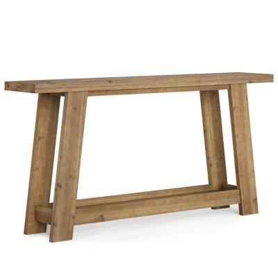 Modern Farmhouse Style 63-inch Narrow Sofa Table