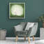 Paon sur toile