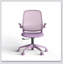 Chaise de bureau ergonomique avec dossier en maille, mousse intégrée, accoudoirs rabattables et capacité de charge de 159 kg pour une utilisation confortable à la maison ou au bureau.-1937169617-1937169620