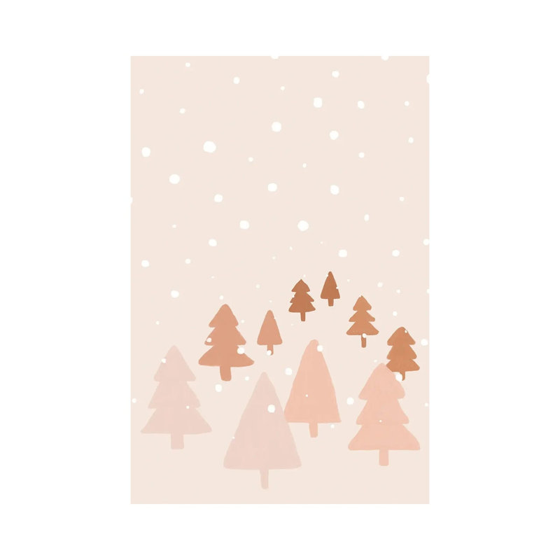 Winter Forest by Orara Studio - Wrapped Canvas Gallery-Wrapped Canvas Giclée, 20.32 cm H x 30.48 cm W