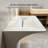 Modern Wall-mounted Solid Surface Pedestal Sink, 1-piece Floating Vessel With Hidden Linear Drain, Wall Mount Faucet Compatible, White For Small Bathroom & Powder Room