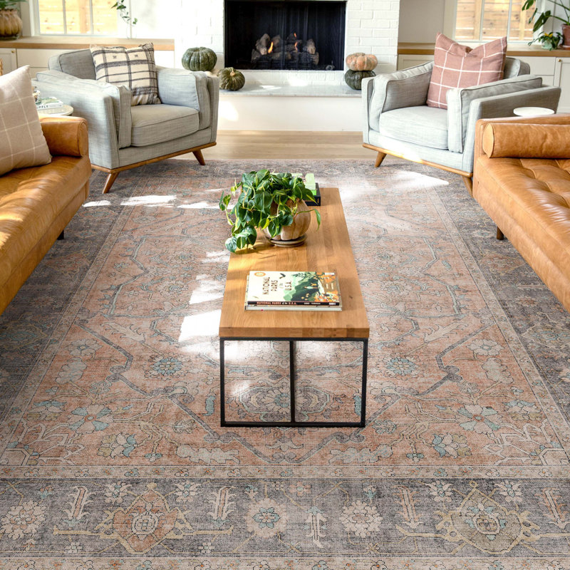 Tapis perse Kehr Antigua, Rectangle 9 pi 10 po x 13 pi
