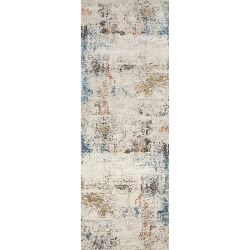 Liddle Abstract Indoor Rug, Runner 2'8" x 13'