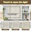Meuble-lavabo de 50 po de largeur avec tabourets et miroirs Dorlan-1823209900