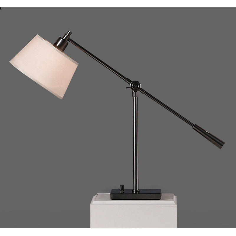 Lampe de bureau Real, Bronze thermolaqué