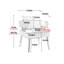 Chaise d'appoint avec pieds dorés-1122743385