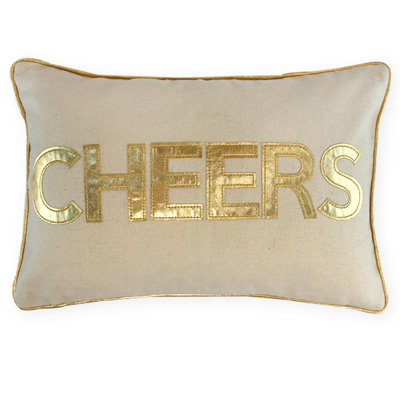 Text Throw Pillow