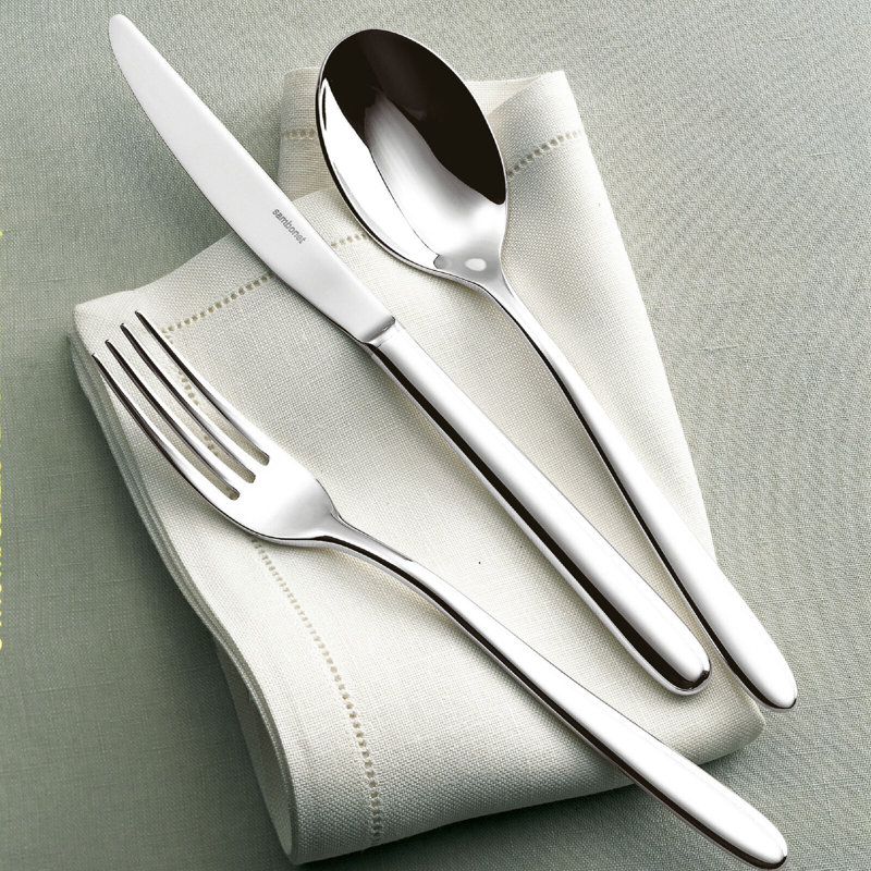 Hannah Stainless Steel Serving Spoon