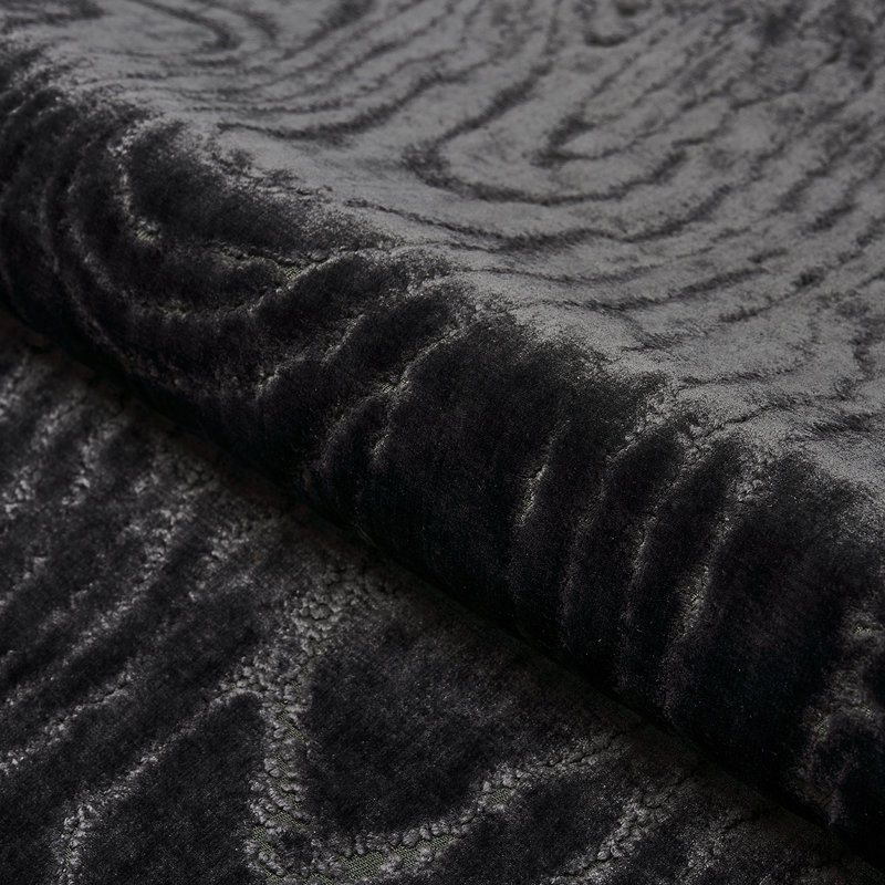 Tissu moiré Marisa, Fumée