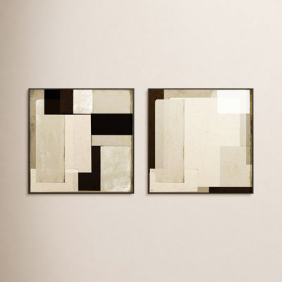 City Scape 6,7 Set of 2 by Marco Marella for Studio M - Framed Wall Art