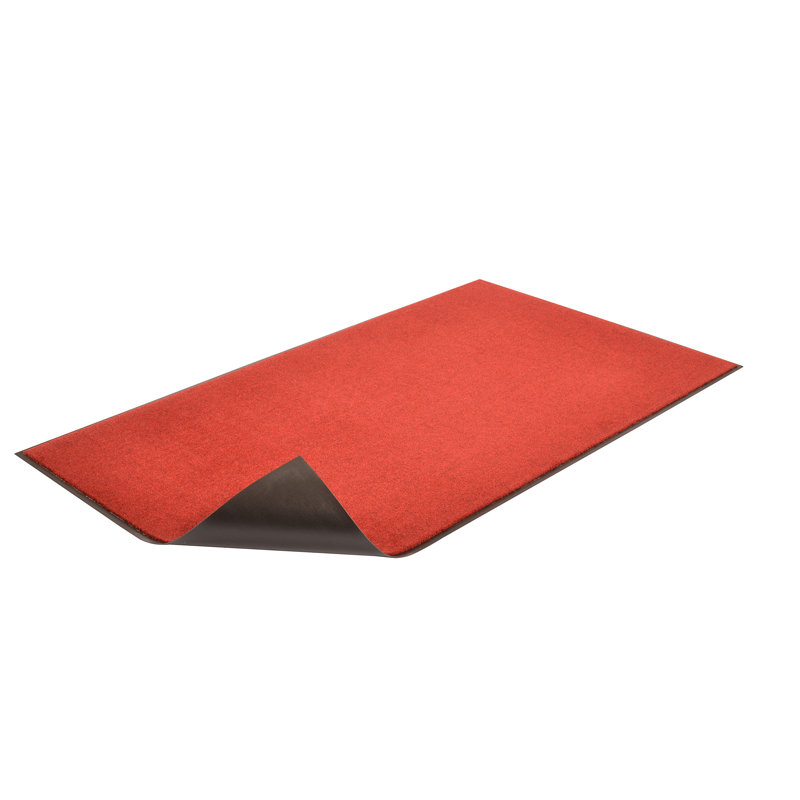 Tapis d'entrée antidérapant Candance, Rouge / Noir, 2 pi x 3 pi