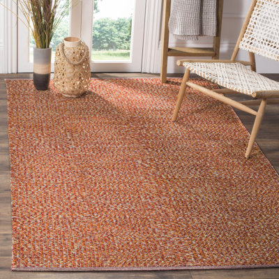 Figuig Hand Woven Cotton Abstract Rug