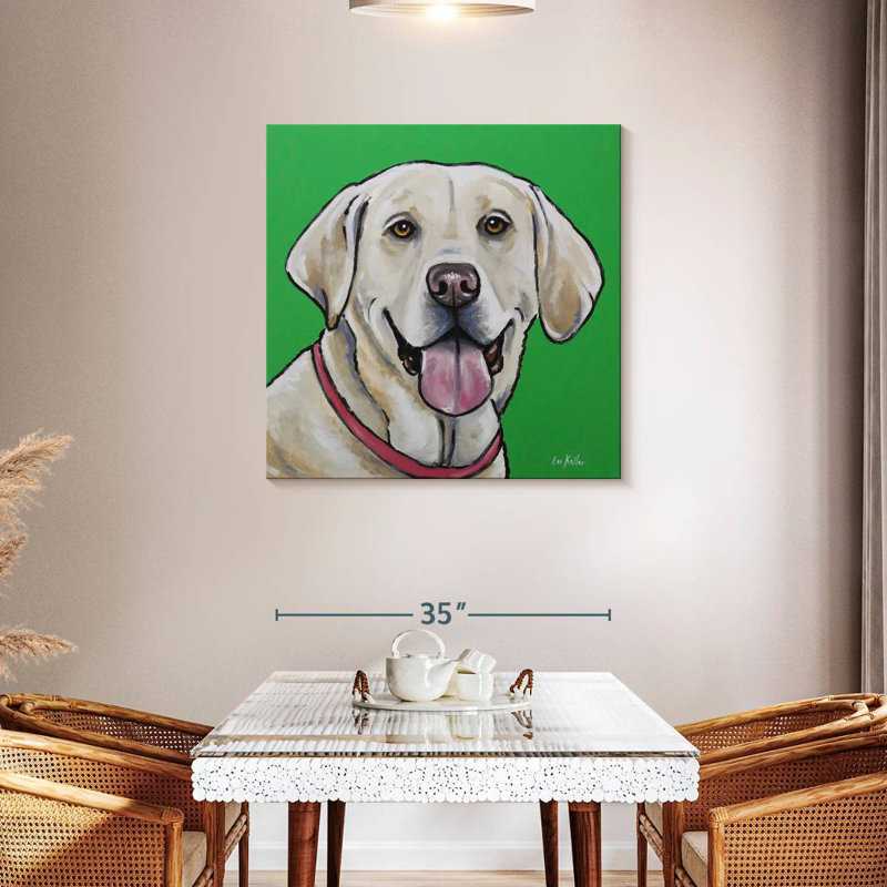 Crowle Lab Summer, 36" H x 36" W