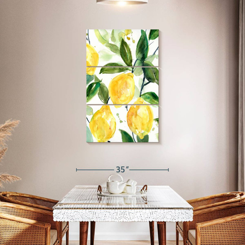 Yarlin Lemony Branch II, 45" H x 28" W