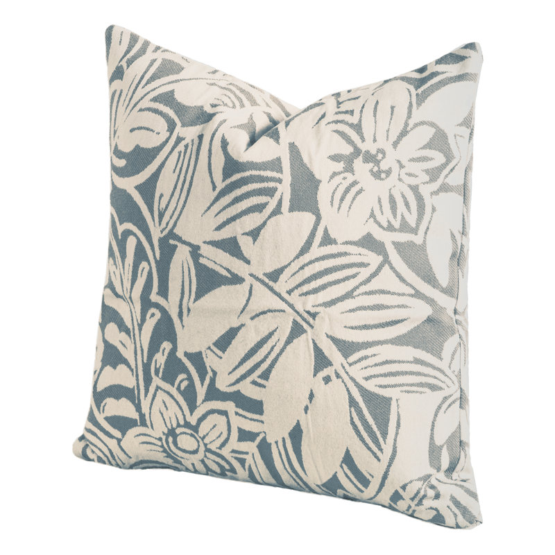 Tropics Throw Pillow, 26" H x 26" W x 6" D, Linen