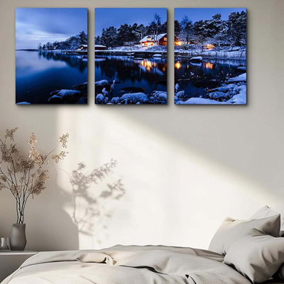 3 Piece Wrapped Canvas Print