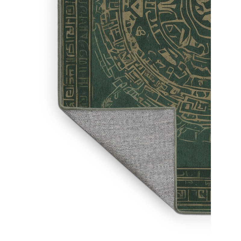 Tapis ruines antiques, Rond 4 pi