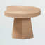 Table basse en jute tissée à la main Benton