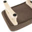 Petit repose-pieds en bois avec repose-pieds et repose-pieds-841714062