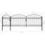 Woodby 505 cm W Gate Fencing-1468879589