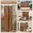 4 Panel Pegboard Display With 360° Metal Hinges Solid Wood Frame For Craft Show