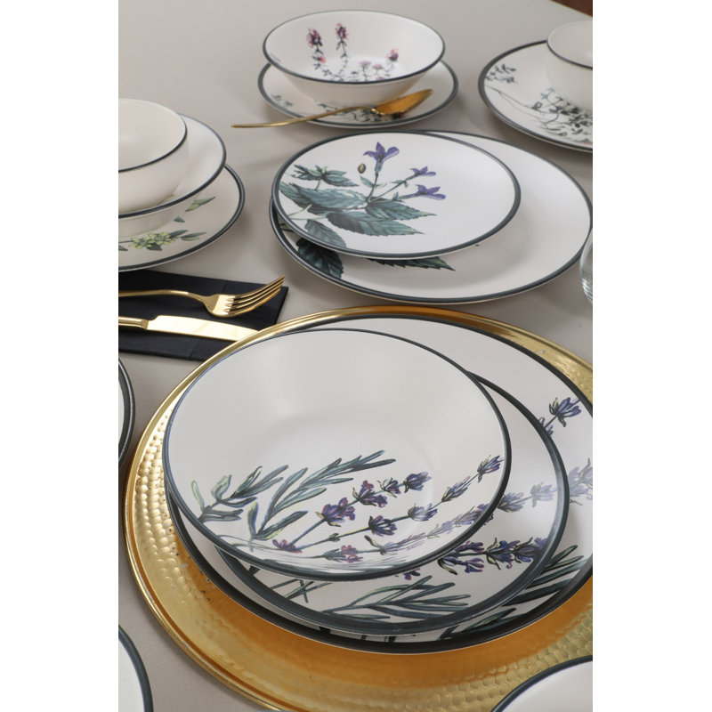 Dilesh Ceramic Dinner Plate , Set of 6