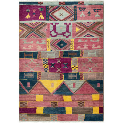 Frenchboro One-of-a-Kind 6'3" X 8'10" 2010s Wool Area Rug in