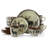Bryon 16 Piece Stoneware Dinnerware Set - Service for 4