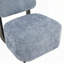 Chaise d'appoint moderne avec structure en bois massif
