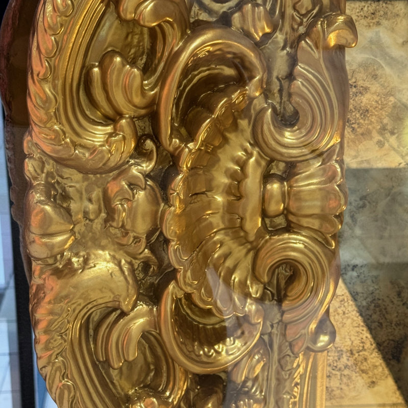 Rectangle Mirror, Gold