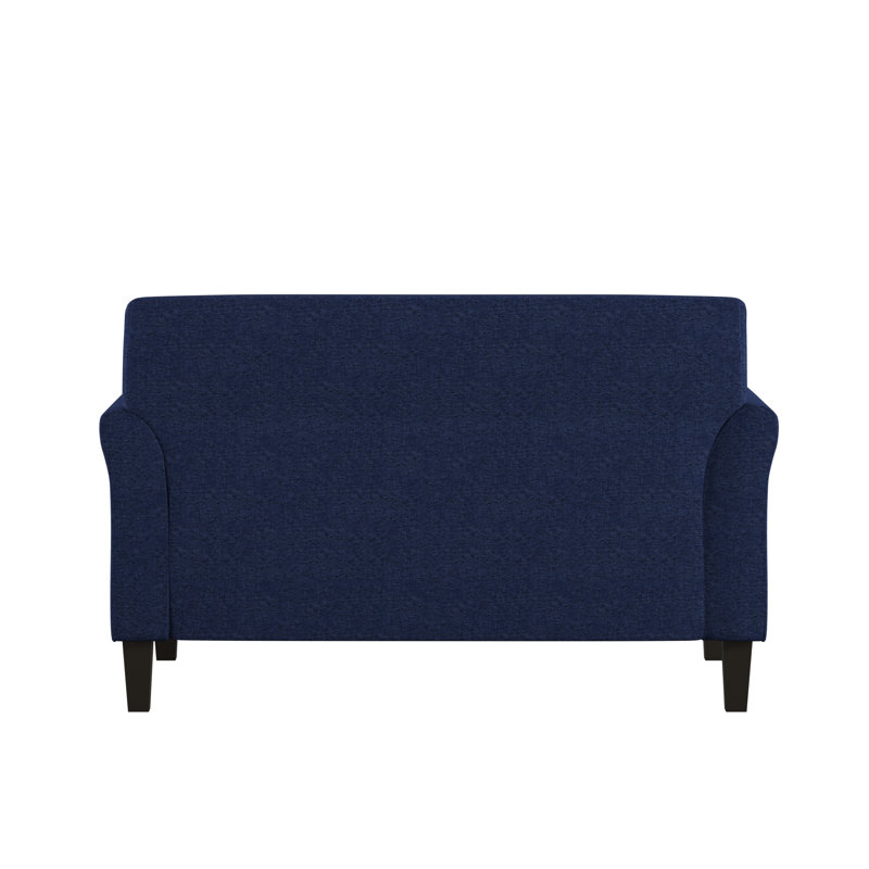 Ginnia Upholstered 55.75'' Loveseat, Blue