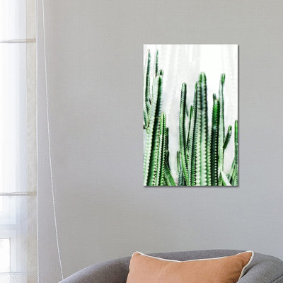 Cactus IV by Mareike Böhmer - Wrapped Canvas Print