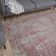 Carina Washable Rugs Striped Design in Pink
