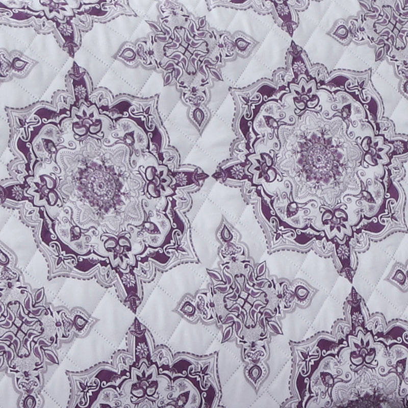 Housse pour causeuse Gibson, Polyester mauve / bleu