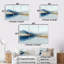 Blue Waves Heights Golden Coastal - Ensemble de décorations murales Vagues-1221121918-1221121889-1221121893