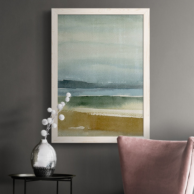 Ademar Ochre Perspectives II - reproduction de photo sur toile, Blanc, H 37,5 po x l 27,5 po x P 1 po