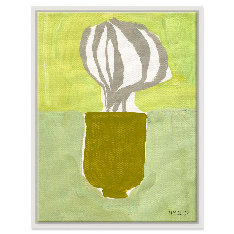 Still Life Framed Canvas by Susan Hable