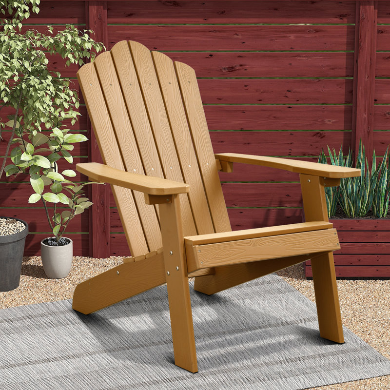 Chaise Adirondack, Teck