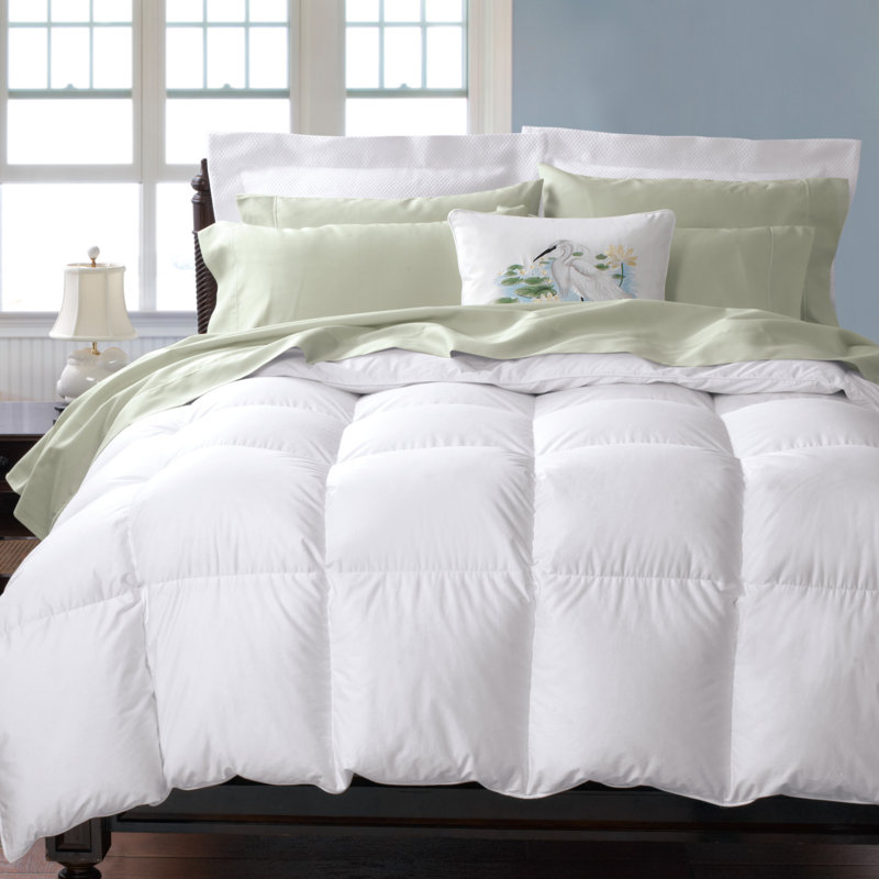 Cuddledown Sateen Down Alternative Comforter, Queen Comforter, All Season