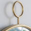 Miroir rond en fer