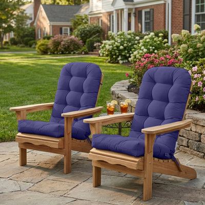 Outdoor/Indoor High Back Chair Cushion