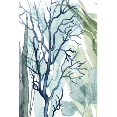 " Sea Leaves I " by Grace Popp Painting Print