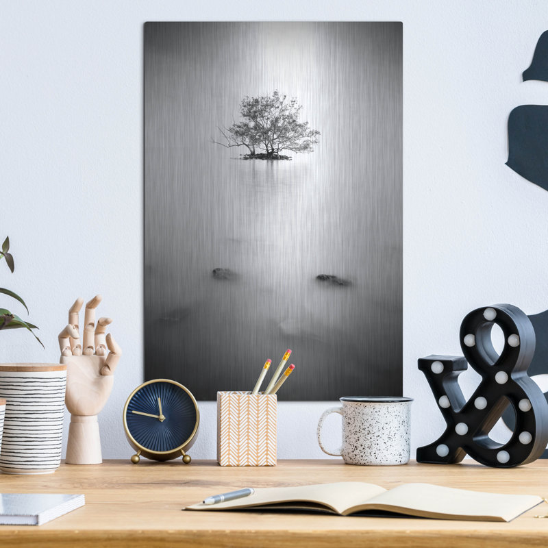 «In The Mist 2» par Photoinc Studio, art mural en métal, H 16 po x l 12 po