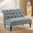 Murdis 45'' Reception Loveseat-863658720