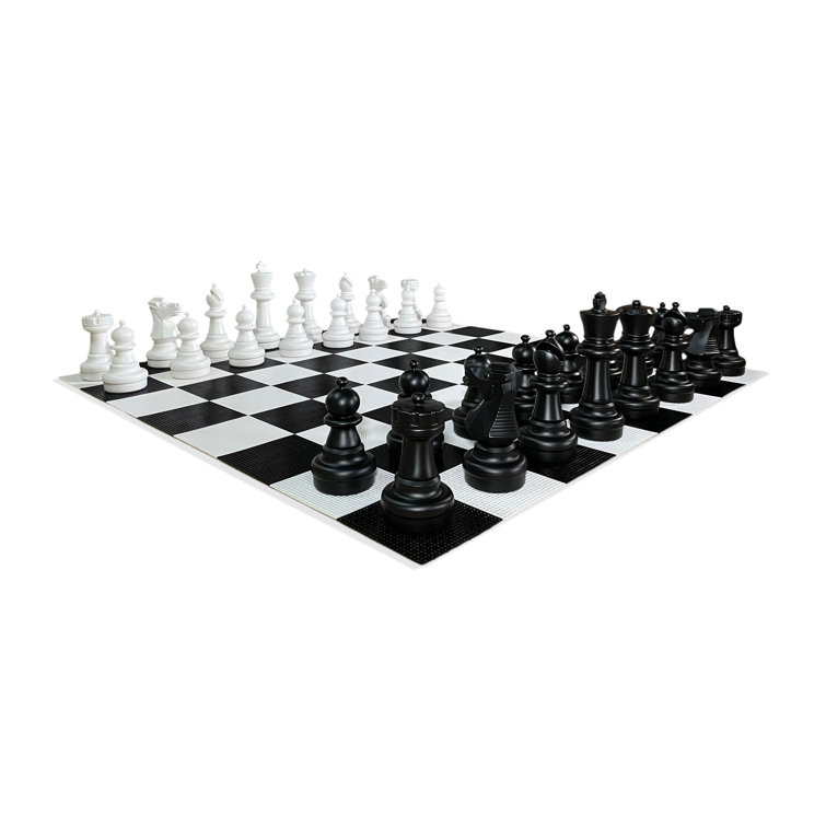 MegaChess 26 Inch Perfect Light-up LED Giant Chess Set - Option 1 - Da