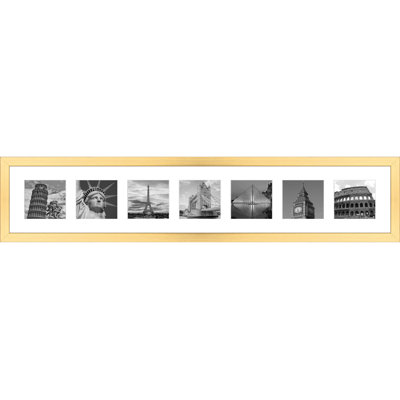 Adejinmi Wood Picture Frame with Mat
