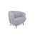 100% polyester gris